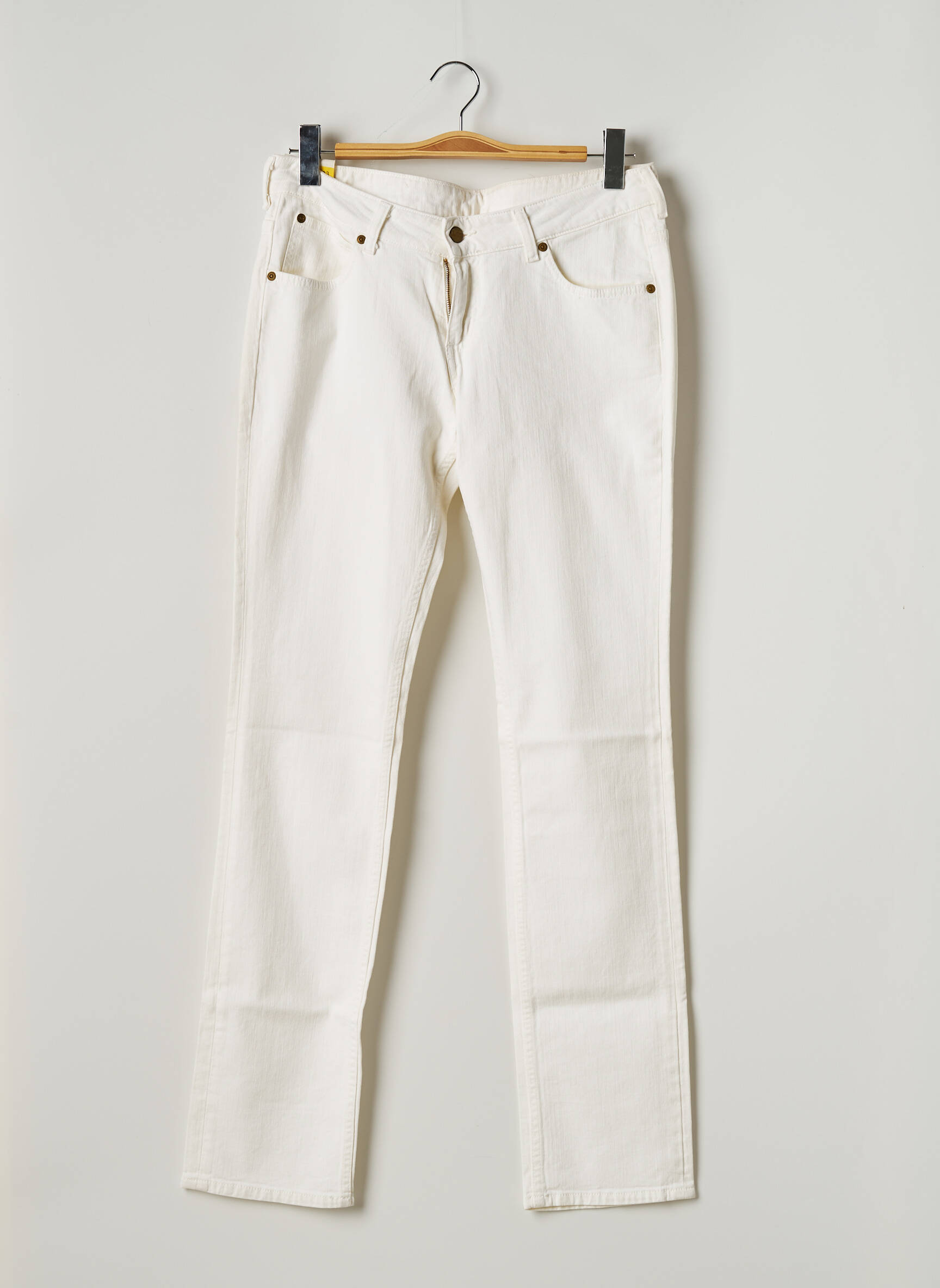 Lee Jeans Coupe Droite Femme couleur blanc
