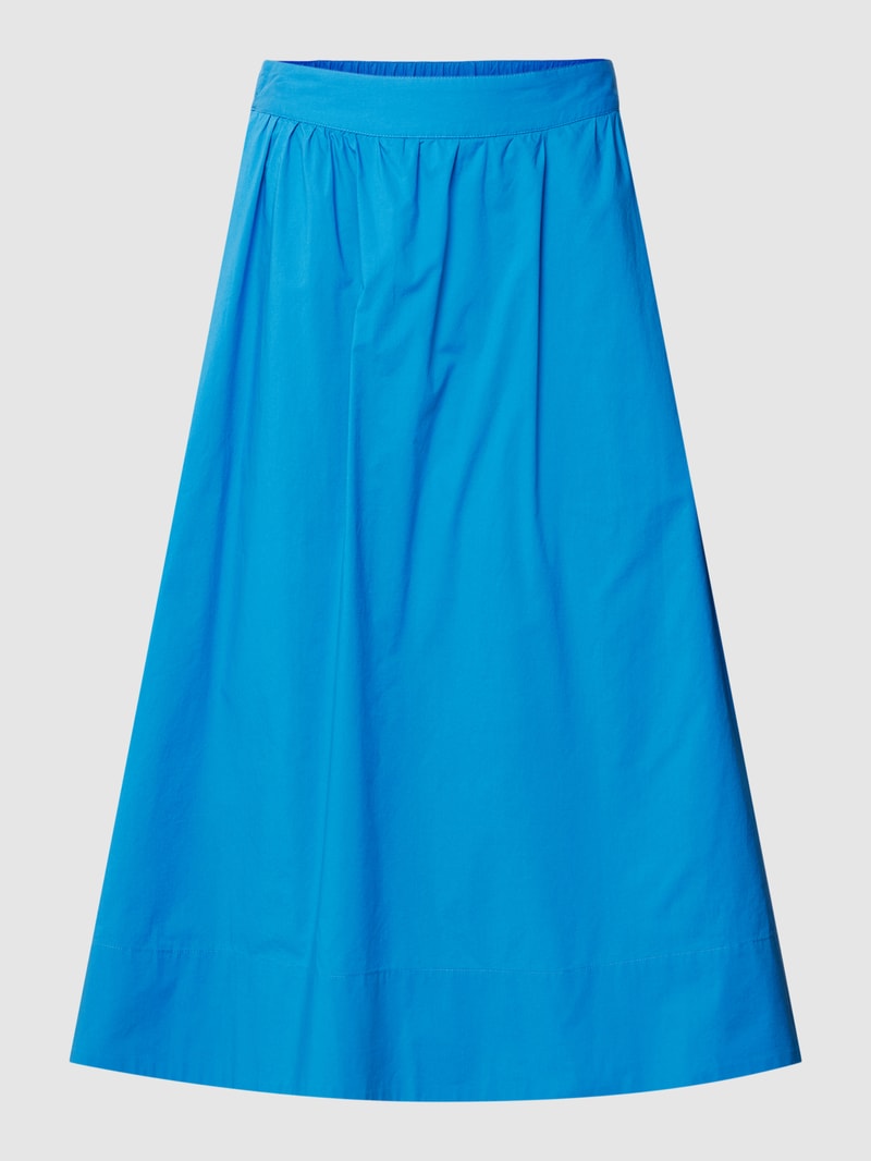 Midirock in A-Linie Modell 'JASIN' in royalblau
