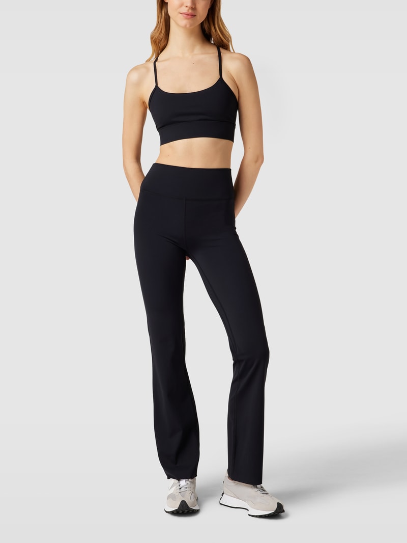 BH mit Label-Print in schwarz