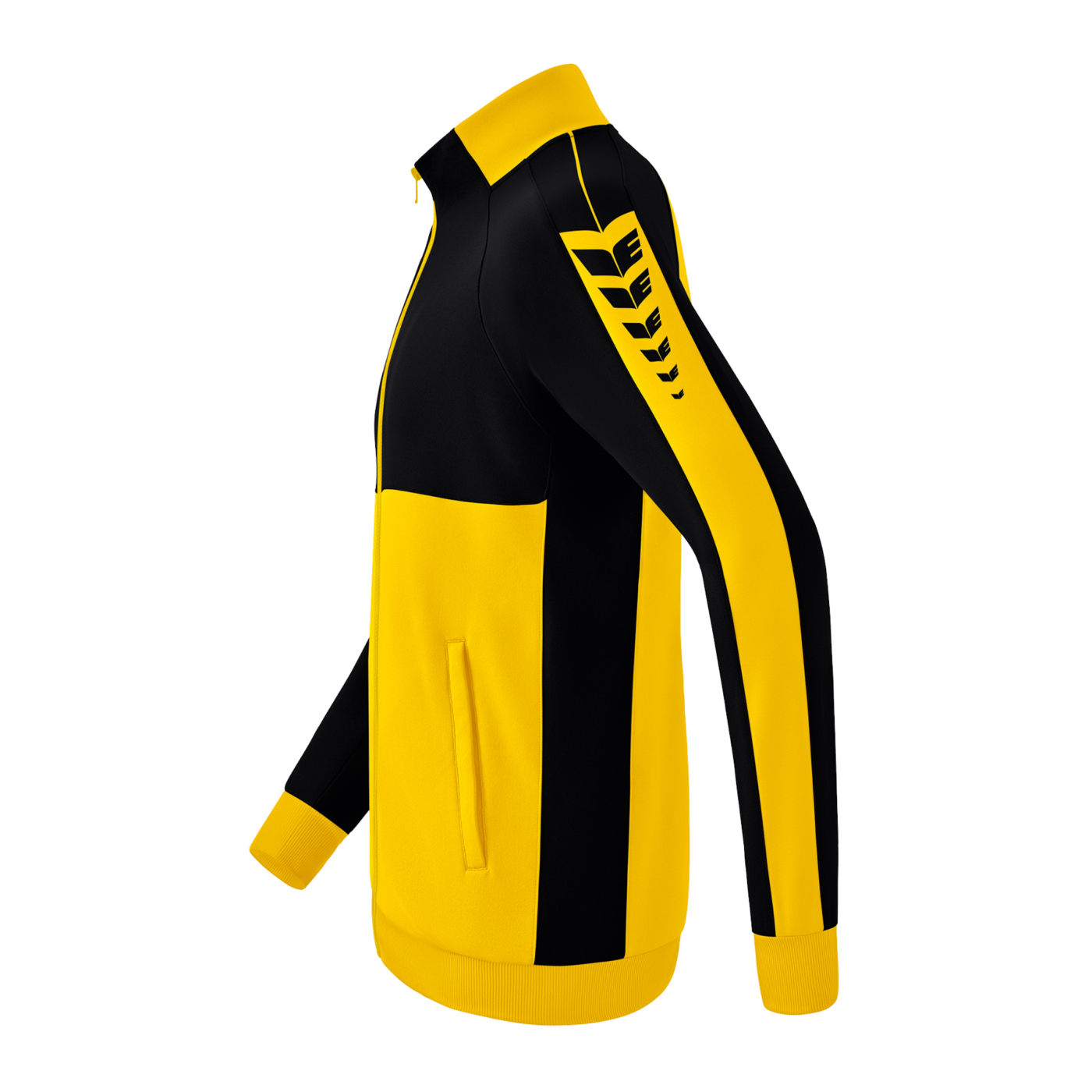 Erima Six Wings Trainingsjacke Kids Gelb Schwarz