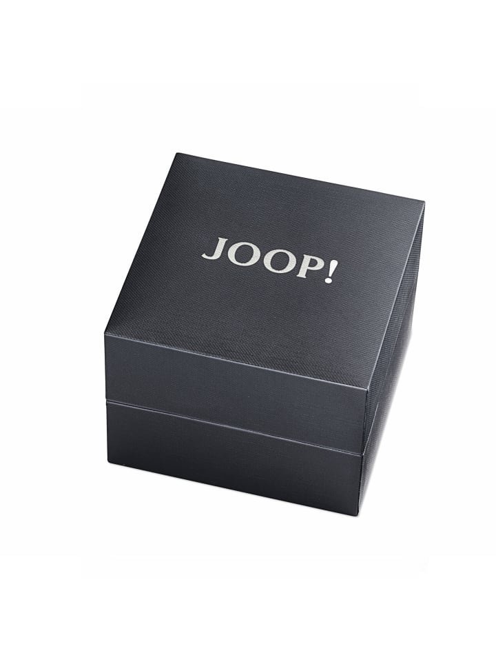 JOOP! Chronograph Leder, Edelstahl in Gold günstig kaufen 20 cm