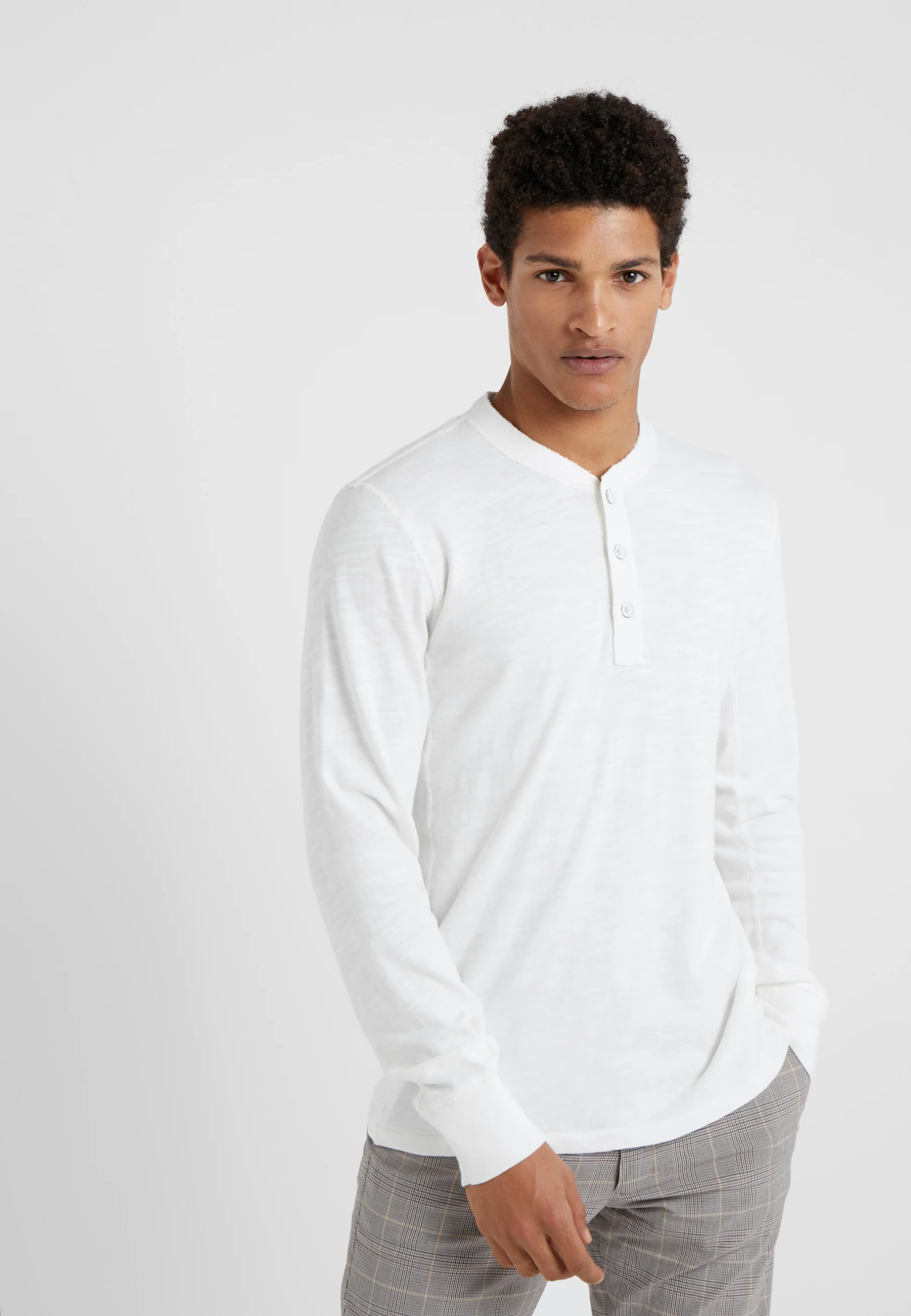 Camiseta clásica de manga larga Henley de Rag & Bone