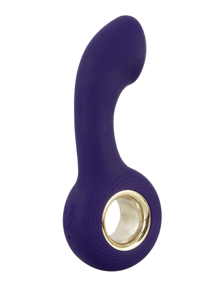 Sweet Smile Vibrator Vibrating G-&P-Spot Massager in lila günstig kaufen 13,5 cm