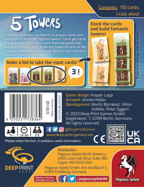 5 Towers (engl.)