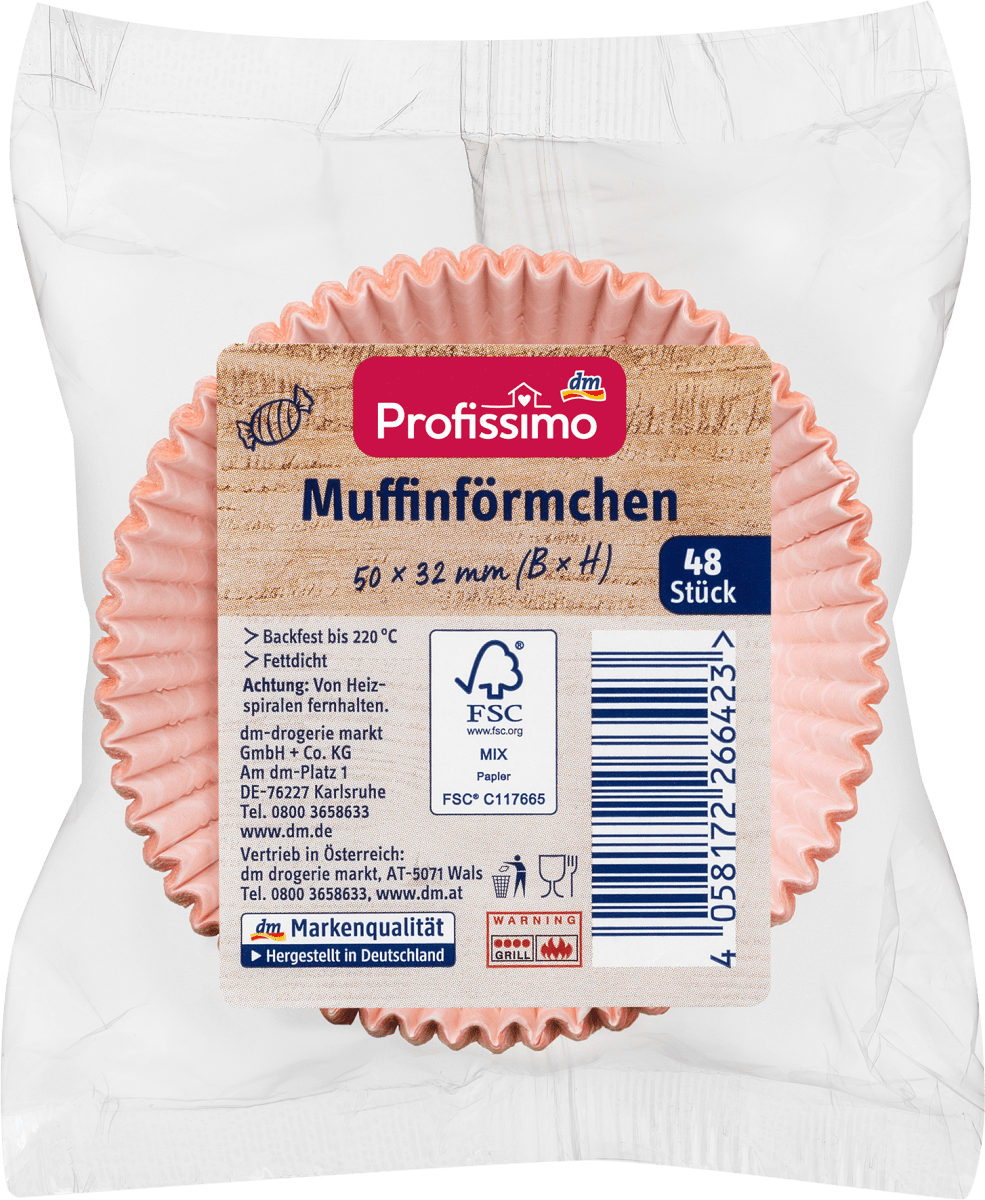 Muffinförmchen, 48 St