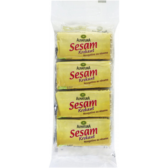 Alnatura Bio Sesam-Krokant-Riegel 4ST 108G