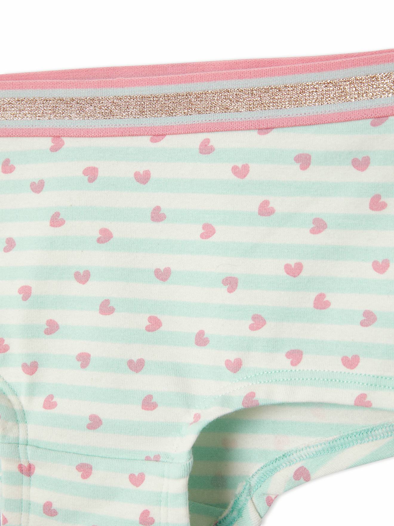 Lot de 5 shorties fille lot bleu et rose