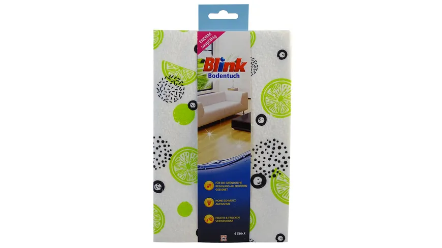 Blink Bodentuch 4er-Packung, 50x47 cm