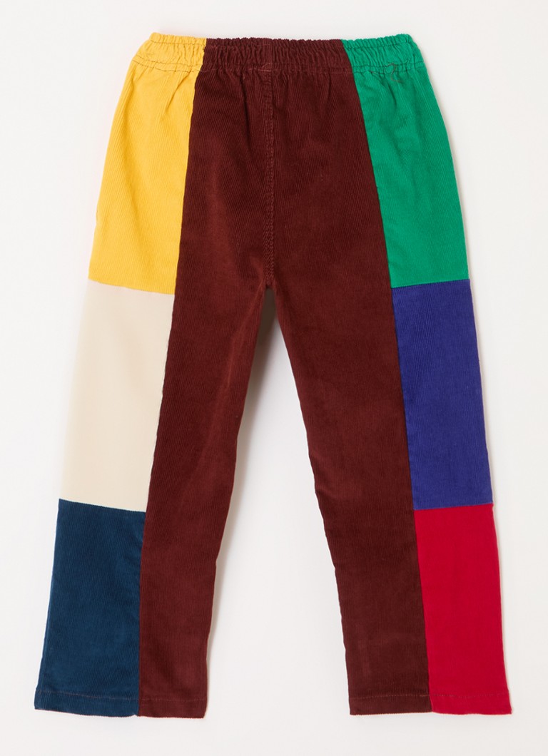Pantaloni drepți din catifea reiată BOBO CHOISIT