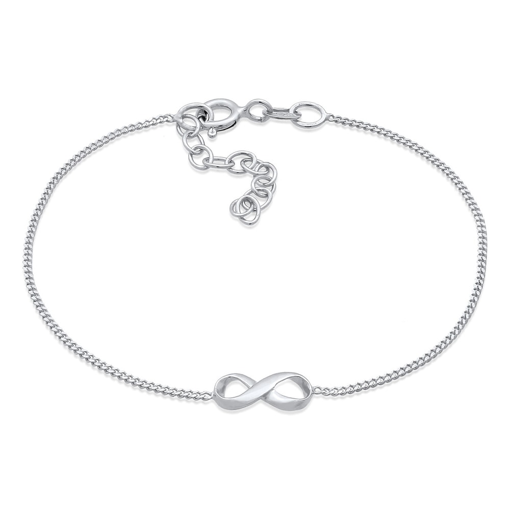 Elli Elli Bracelet Symbole d'infini en argent massif 925 pour femme Bracelet