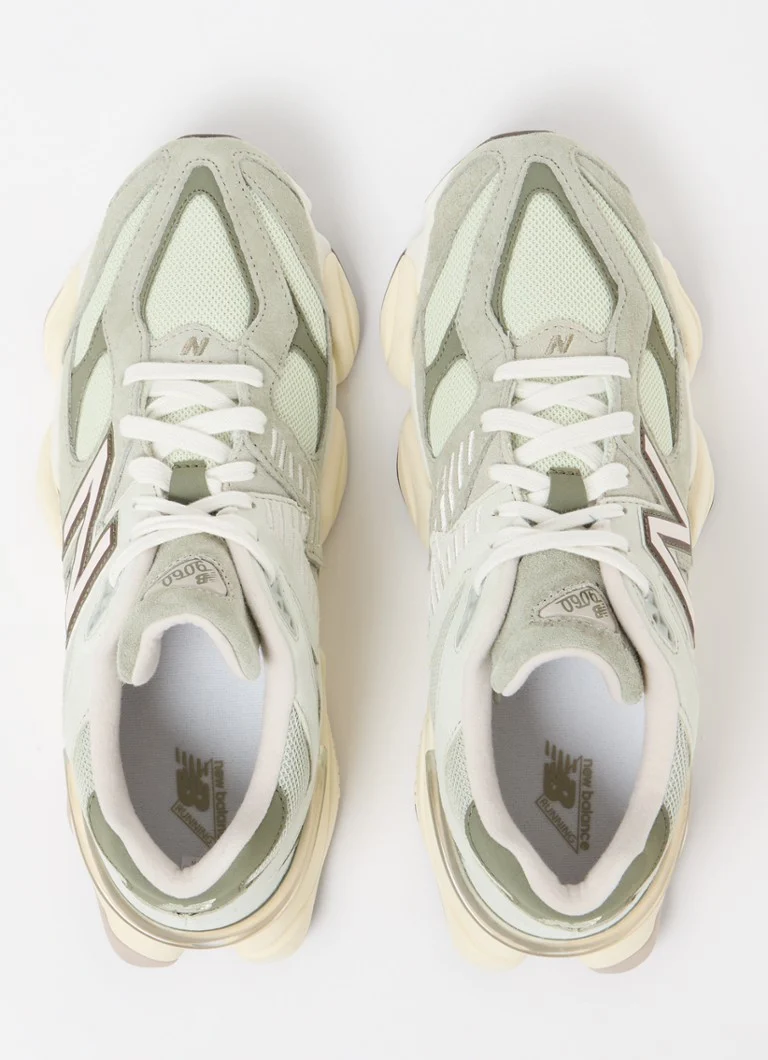 Αθλητικά παπούτσια New Balance 9060 με σουέτ λεπτομέρειες