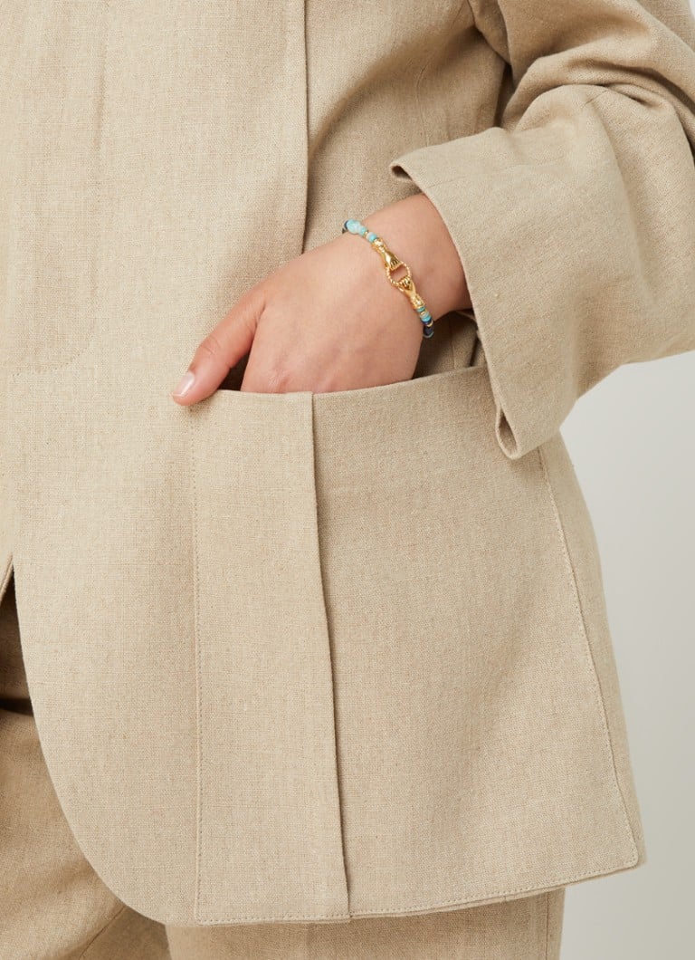 Missoma In Good Hands bracelet gold-plated