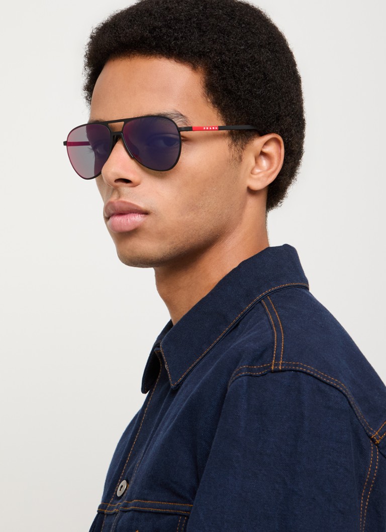 Ochelari de soare Prada Red Line Pilot PS53ZS