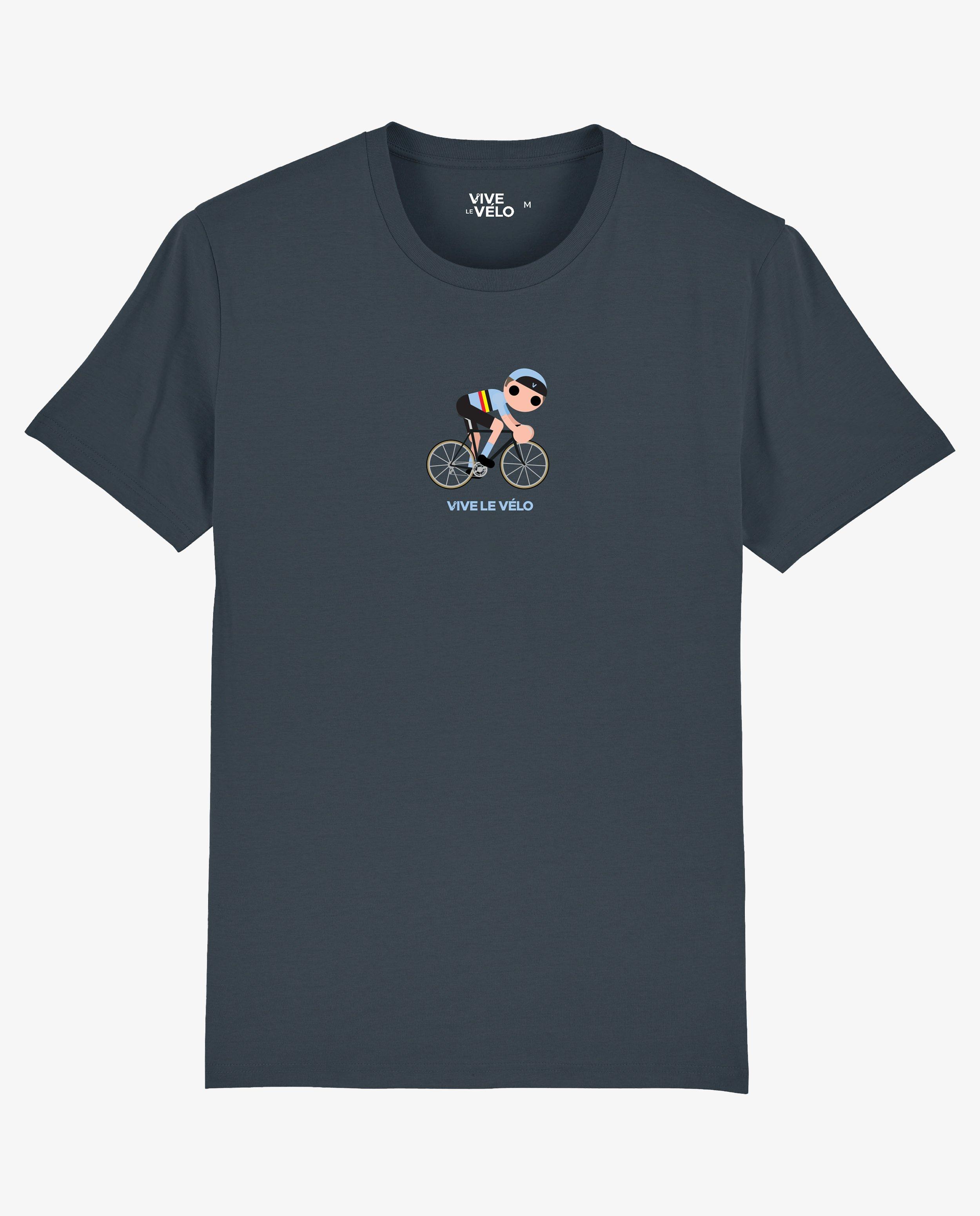 Tricou Vive le Vélo Gri închis Vive le Vélo, S-XXL gri închis