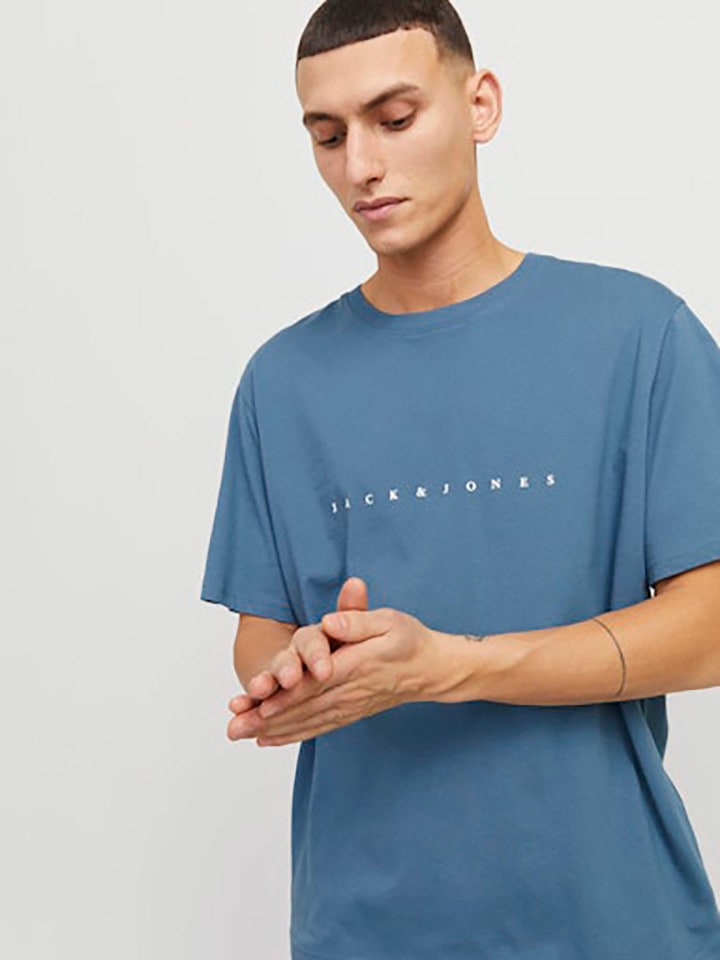 Jack & Jones Shirt in Blau günstig kaufen