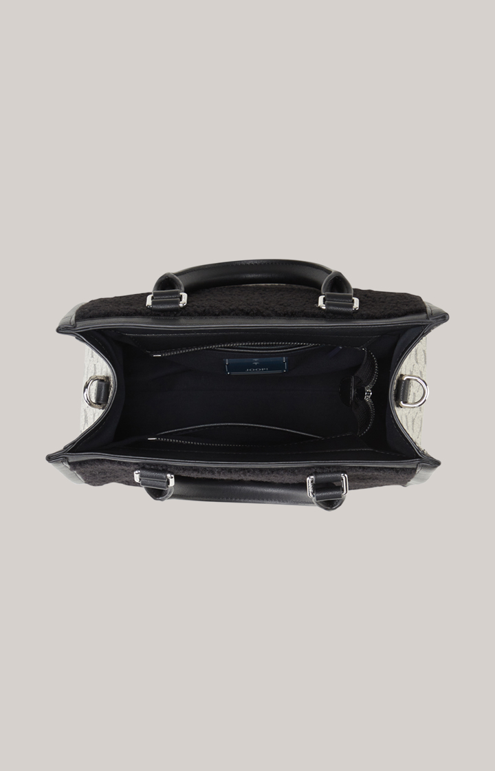 Handtasche Mazzolino Pelo Aurelia in Schwarz