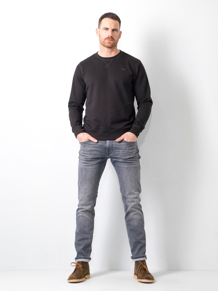Petrol Industries Regular Tapered Fit Jeans Russel in Grau günstig kaufen