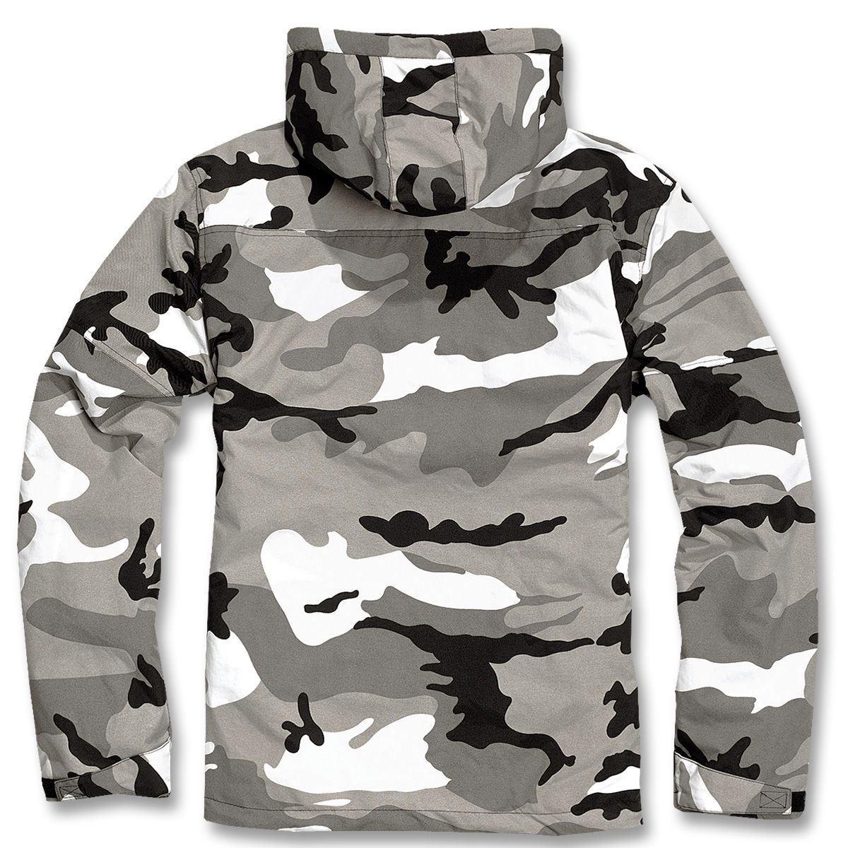 Hooded Windbreaker m. Fleecefutter
