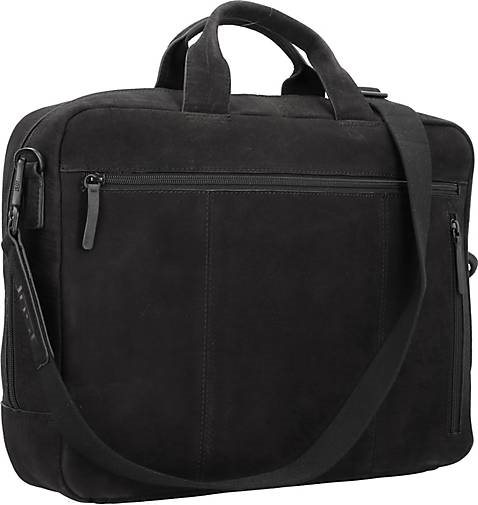 JOST Vaxholm Aktentasche Leder 40 cm Laptopfach