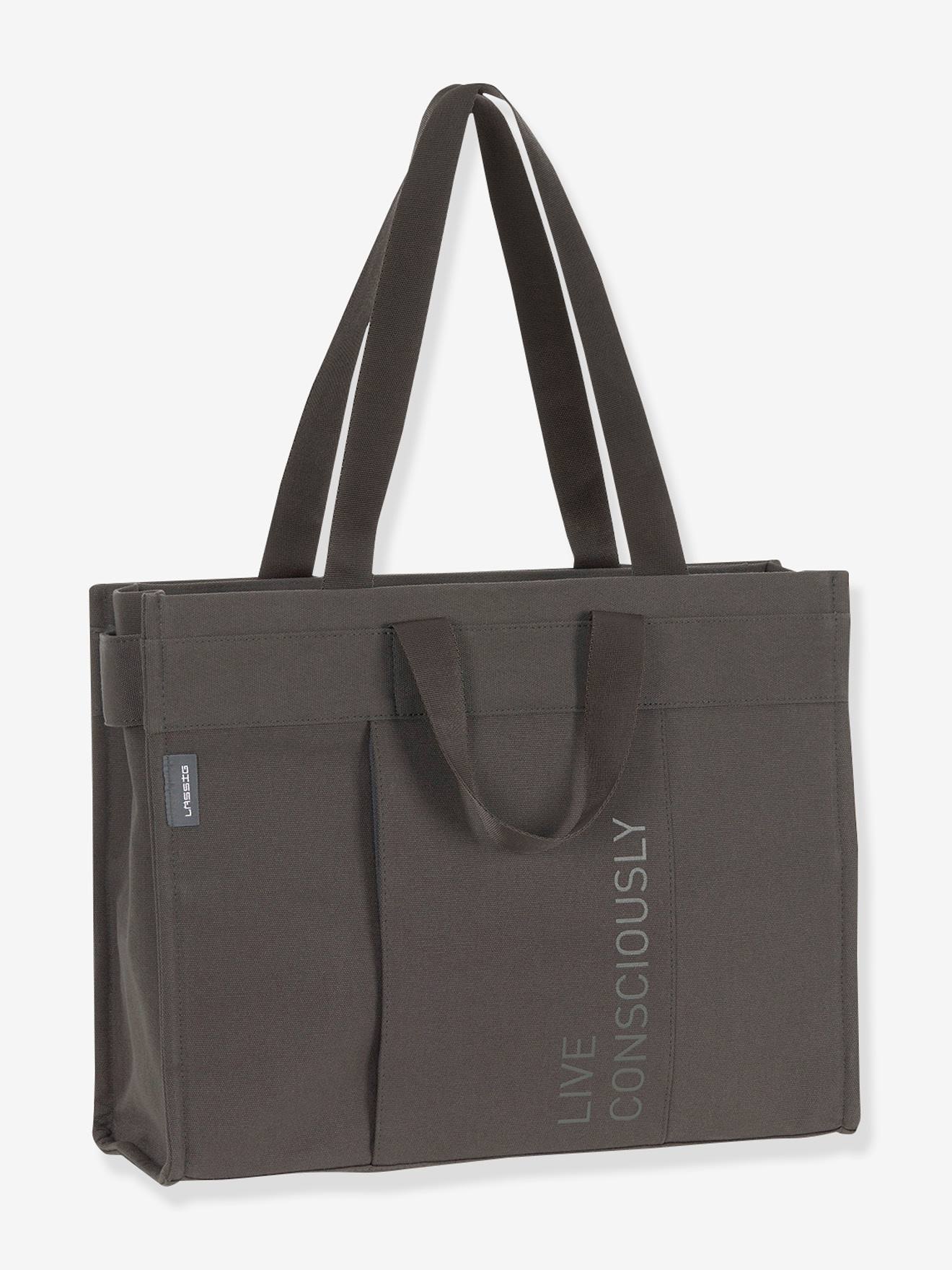 Sac à langer Green Label LÄSSIG Tote Up taupe