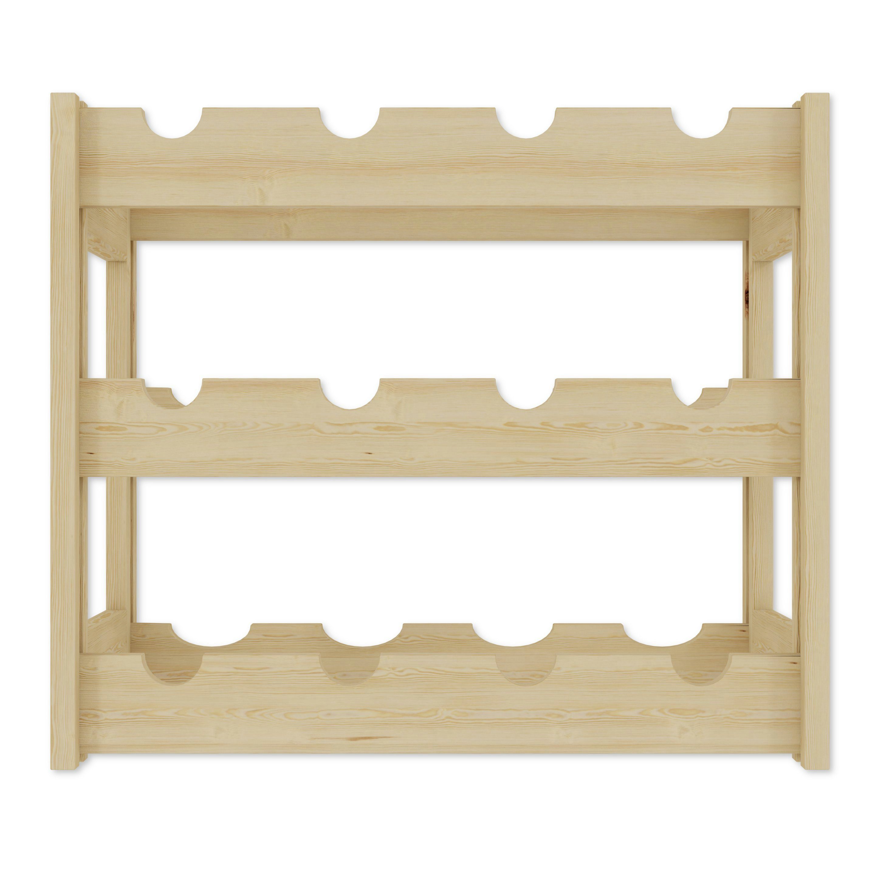 Lenmar Weinregal Lenmar Weinregal Weinregal Holz Flaschenregal für 12 - 91 Flaschen