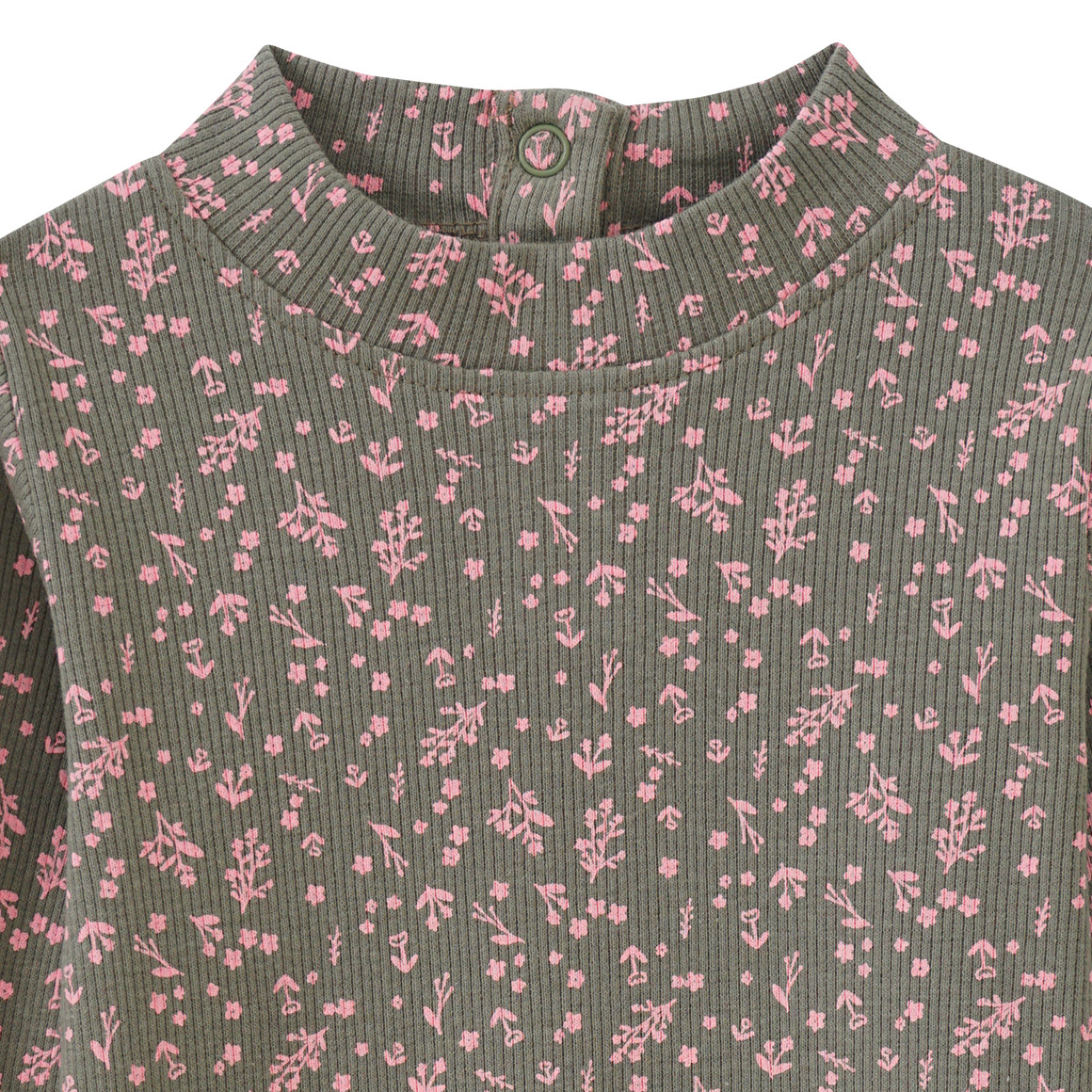 Baby Langarmshirt im Millefleur-Dessin