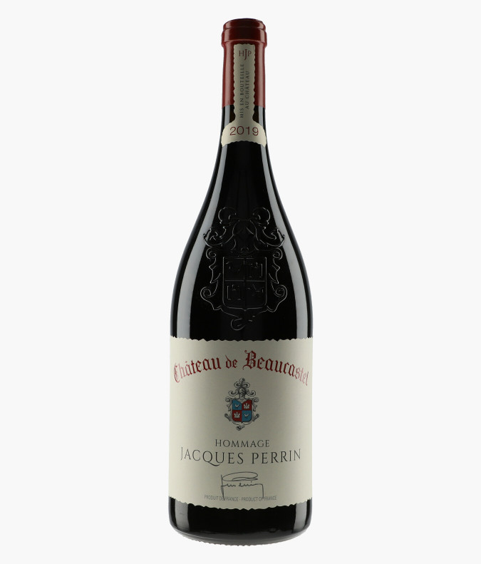 Châteauneuf-du-Pâpe Hommage à Jacques PERRIN 2019BEAUCASTEL