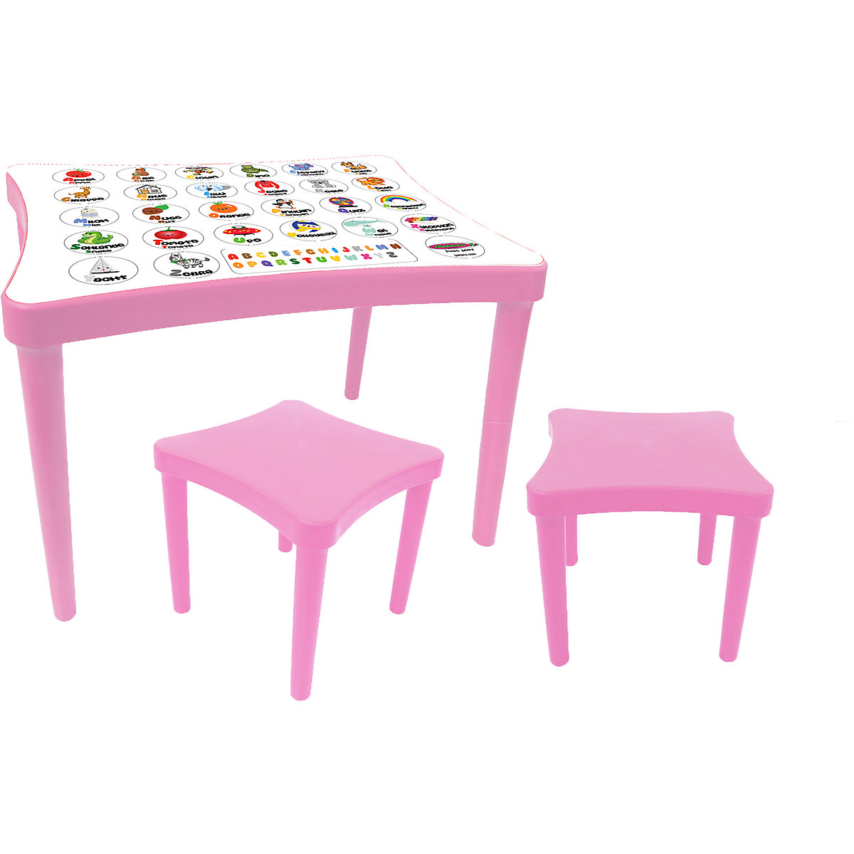 Kindersitzgruppe Easy Learning 3tlg. rosa