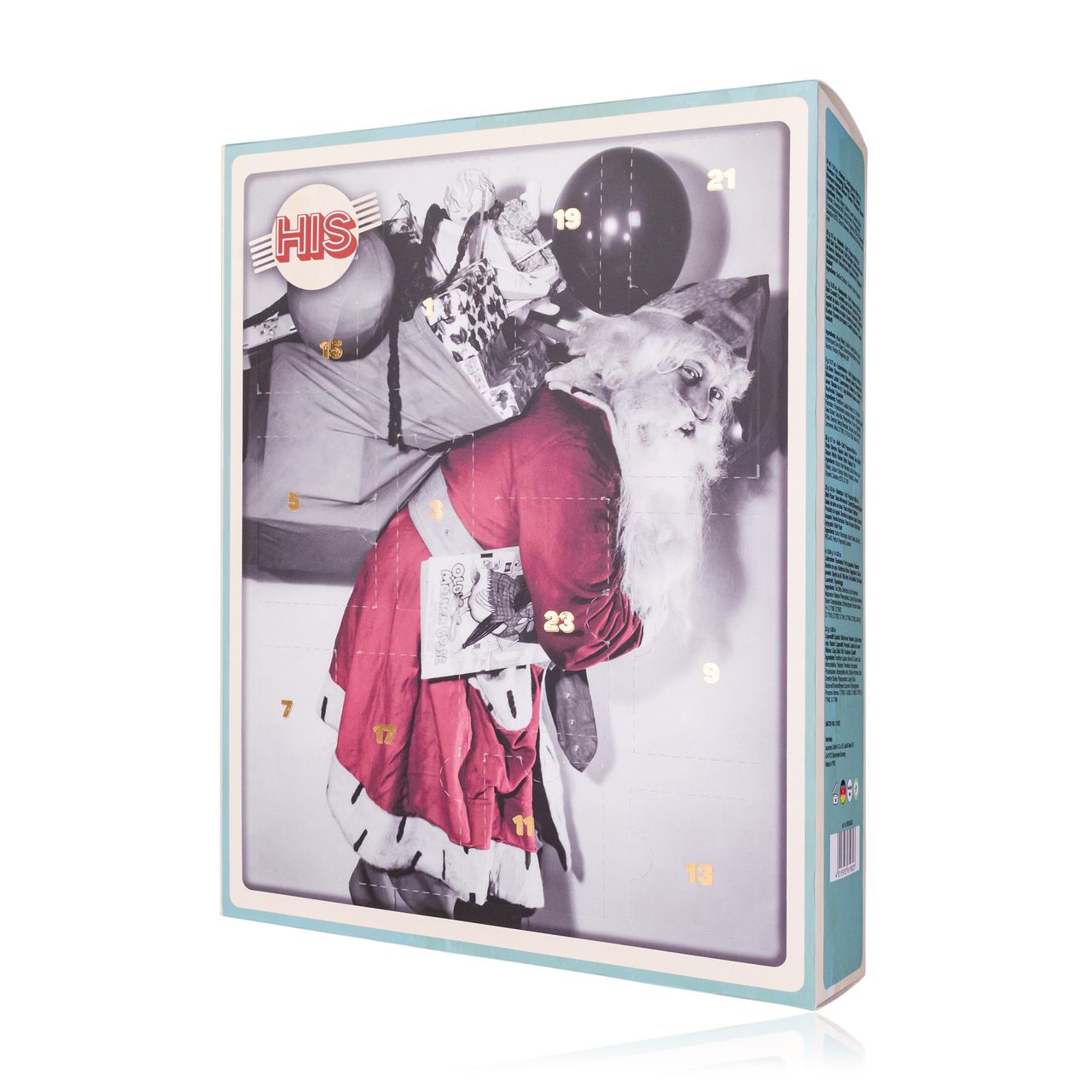 accentra Adventskalender COUPLES in rechteckiger Box