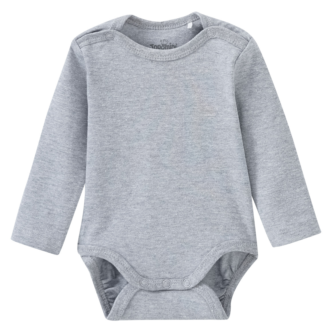 2 Baby Langarmbodys in verschiedenen Dessins