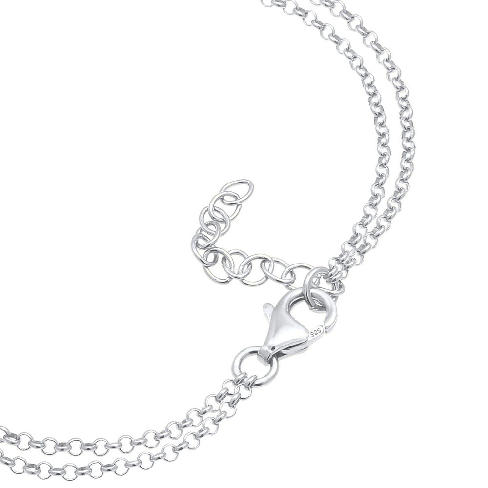 Elli Elli Bracelet Femmes Cœur Amour Infinité en Argent Sterling 925 Bracelet