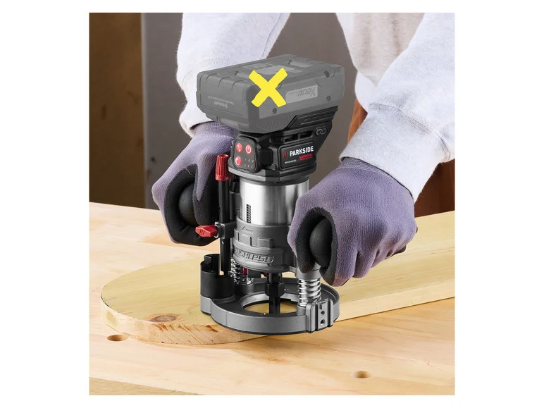 PARKSIDE PERFORMANCE® Fraiseuse multifonction sans fil PMFAP 20-Li A1, 20 V