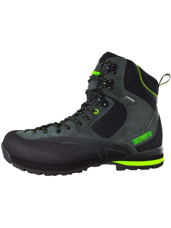 GUGGEN MOUNTAIN Wanderstiefel Gummikappe in Grün günstig kaufen