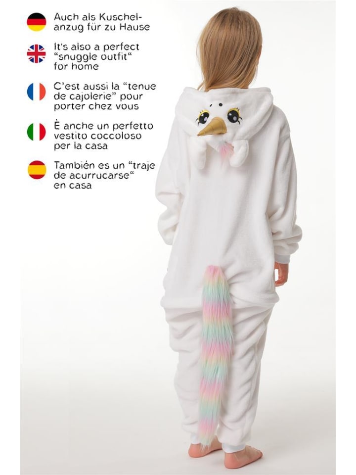 Corimori Onesie Kostüm in Weiß günstig kaufen