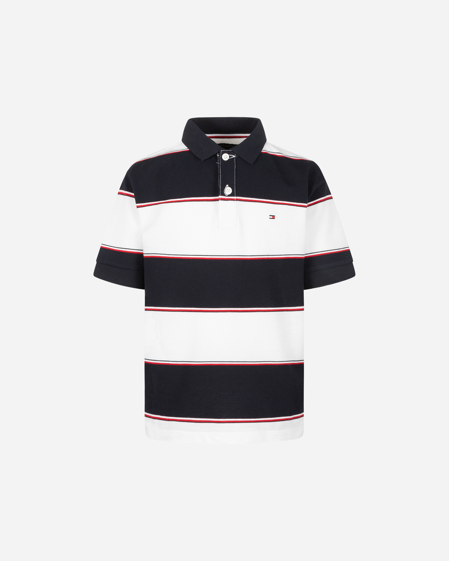 Polo tričko Tommy Hilfiger Rugby Stripe Jr 24SMTHKB0KB08857T-0A