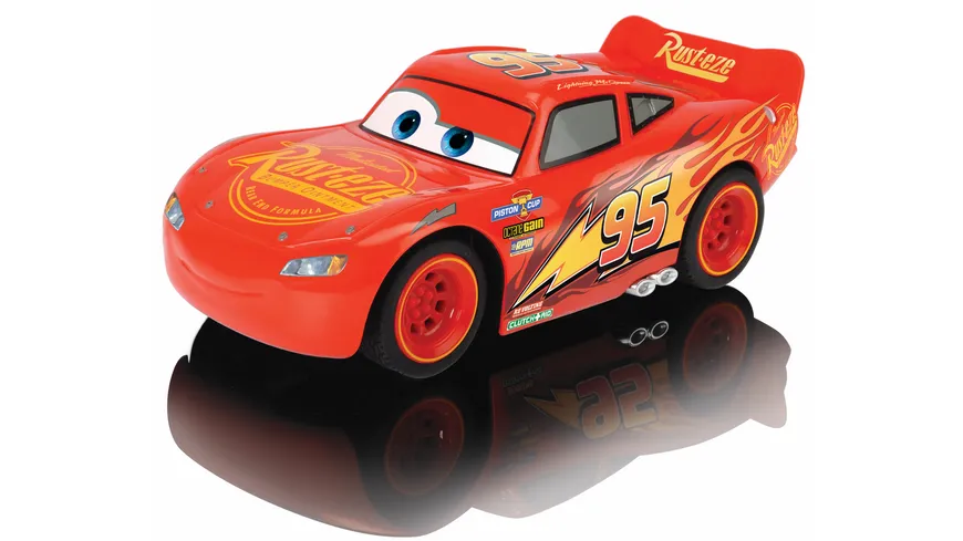 Jada Toys RC Cars 3 Lightning McQueen Turbo Racer