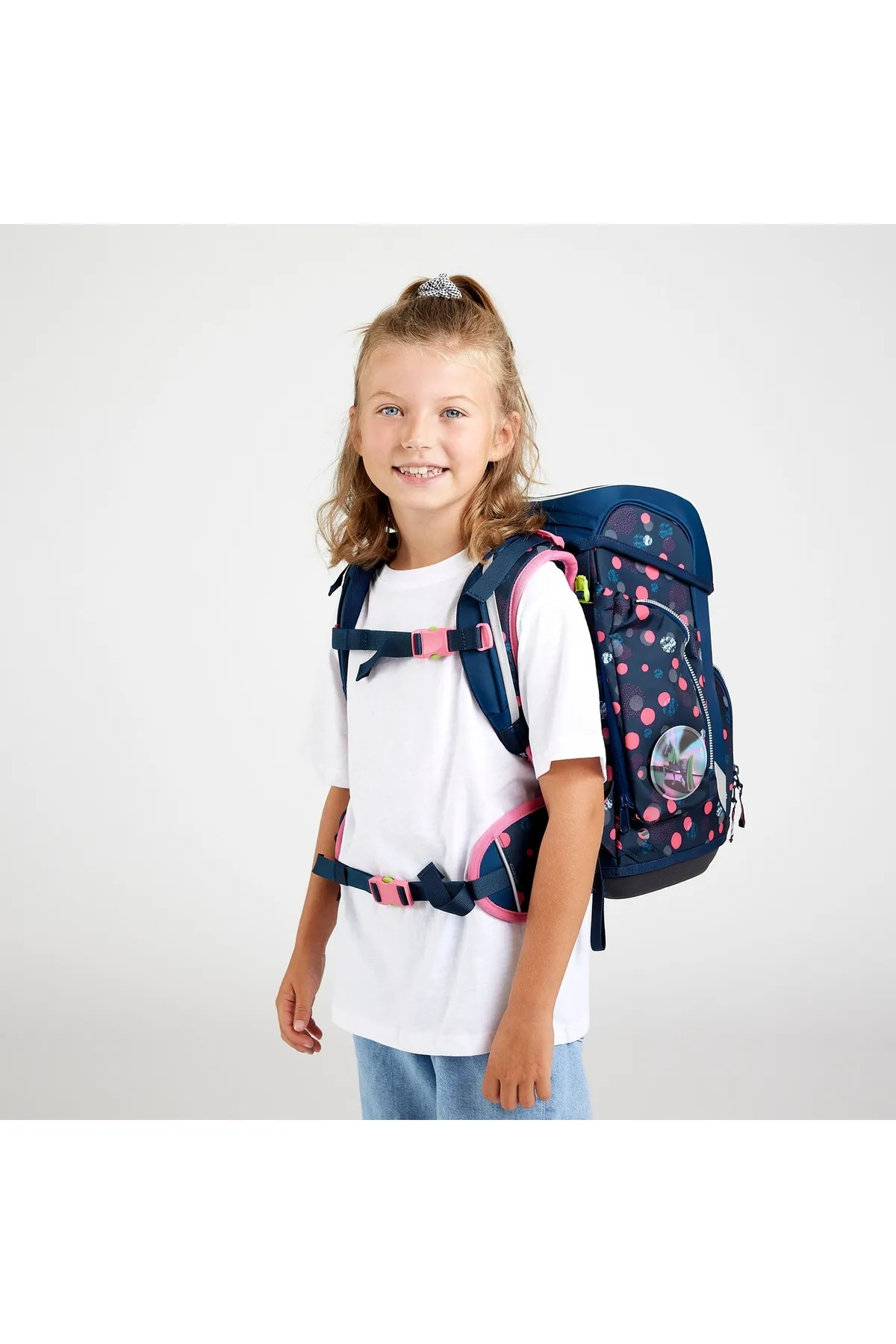 Ergobag  Schulranzen cubo Set Glow