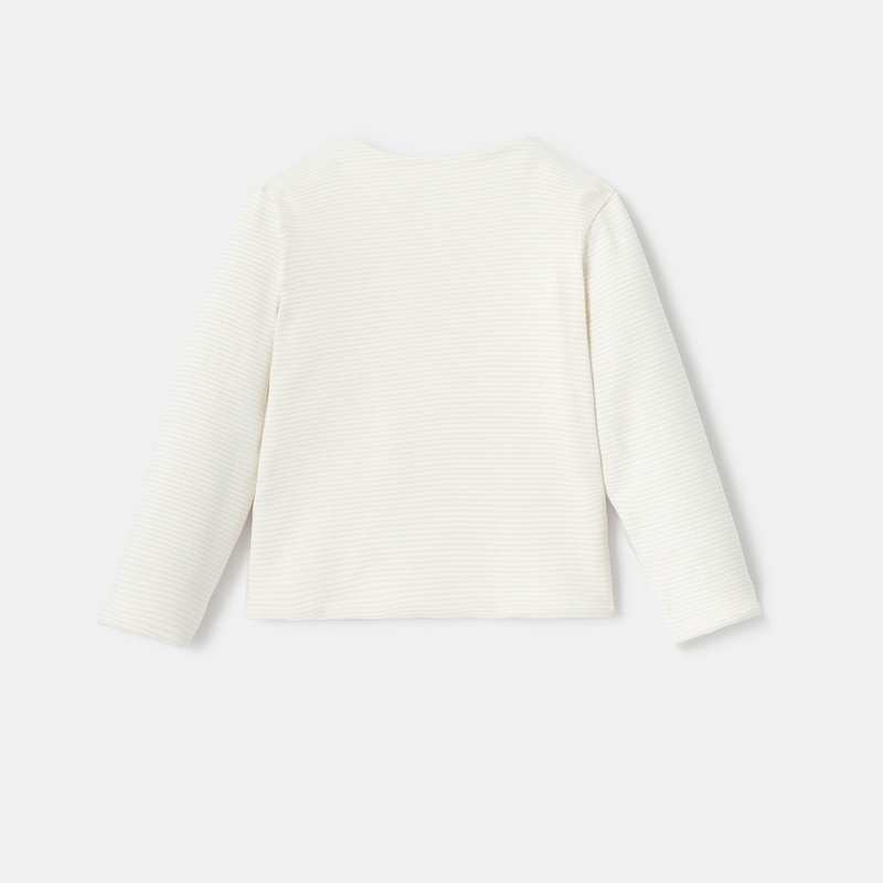 Gilet matelassé imprimé réversible beige naissance Absorba