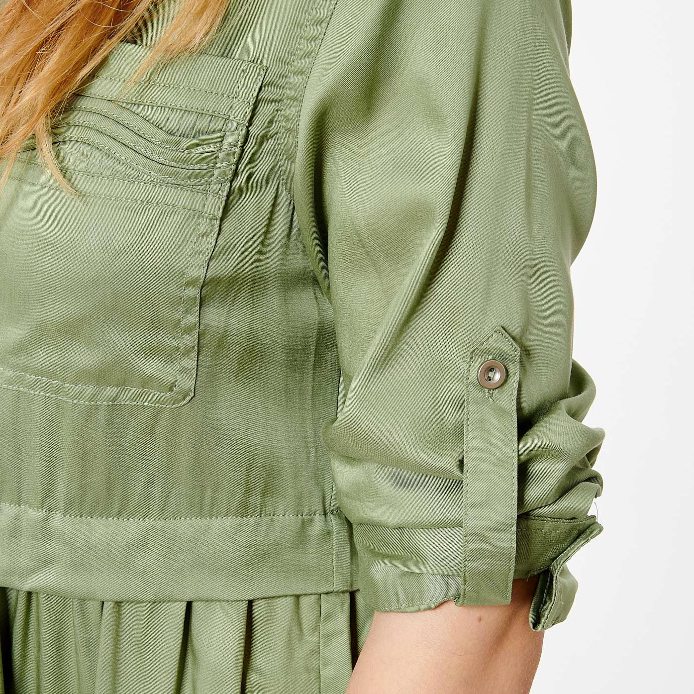 GEEK   Robe kaki femme