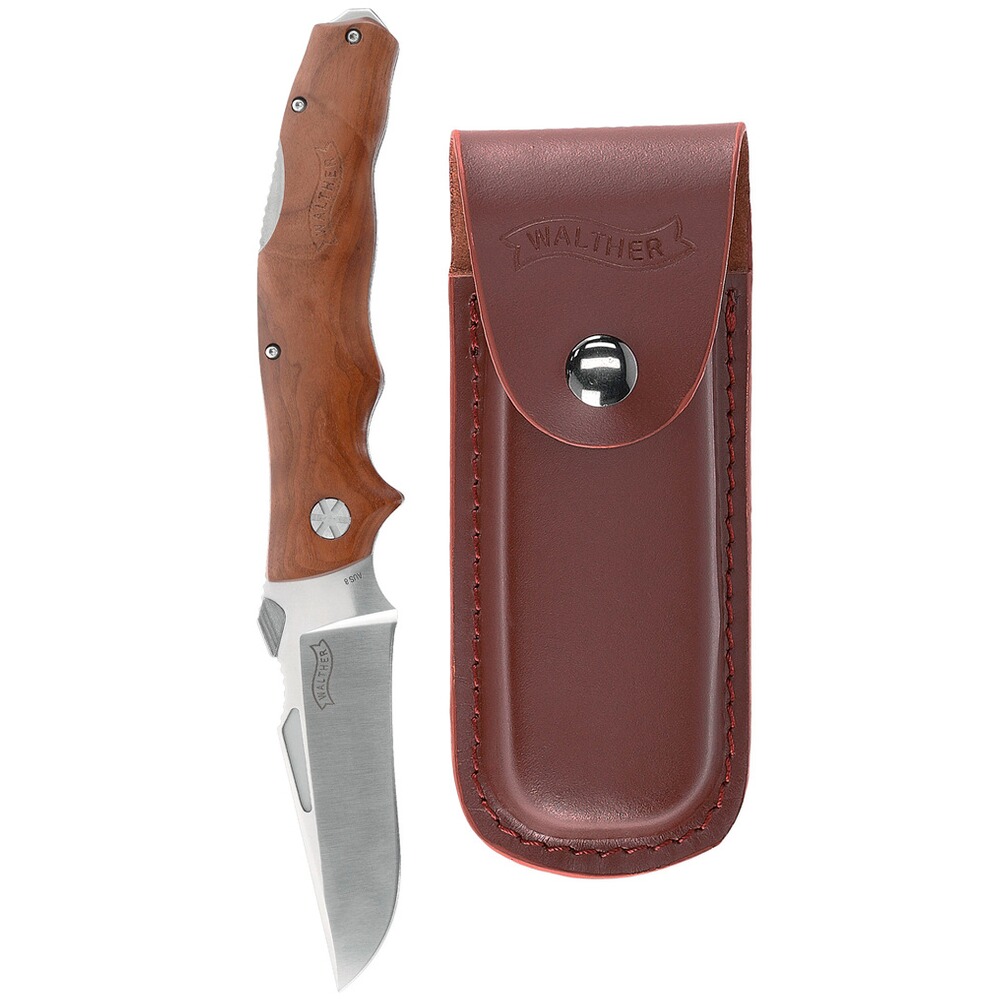 Walther Messer Adventure Folder Wood