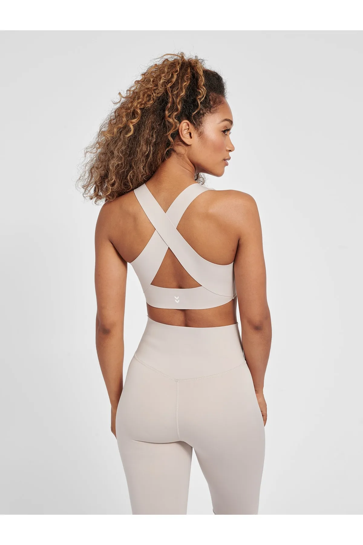hummel  Sport-BH - Beige - Lizenzartikel