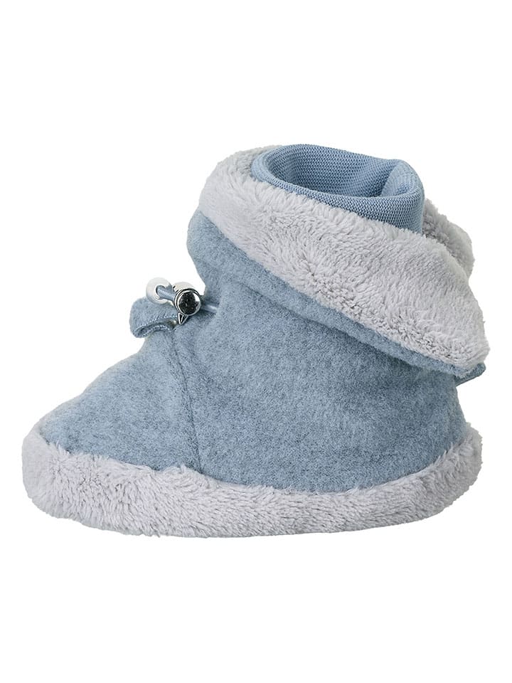 Sterntaler® Hauschuhe in Hellblau/ Weiß günstig kaufen