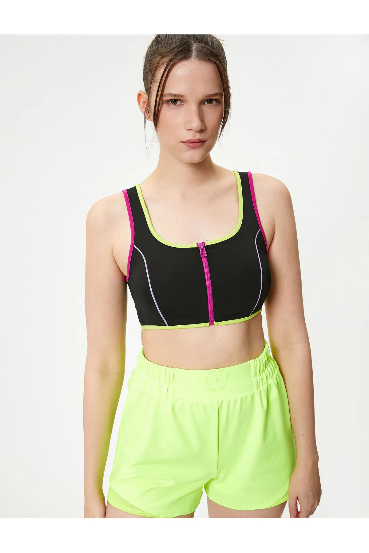Koton  Sport-BH - Rosa - Unifarben