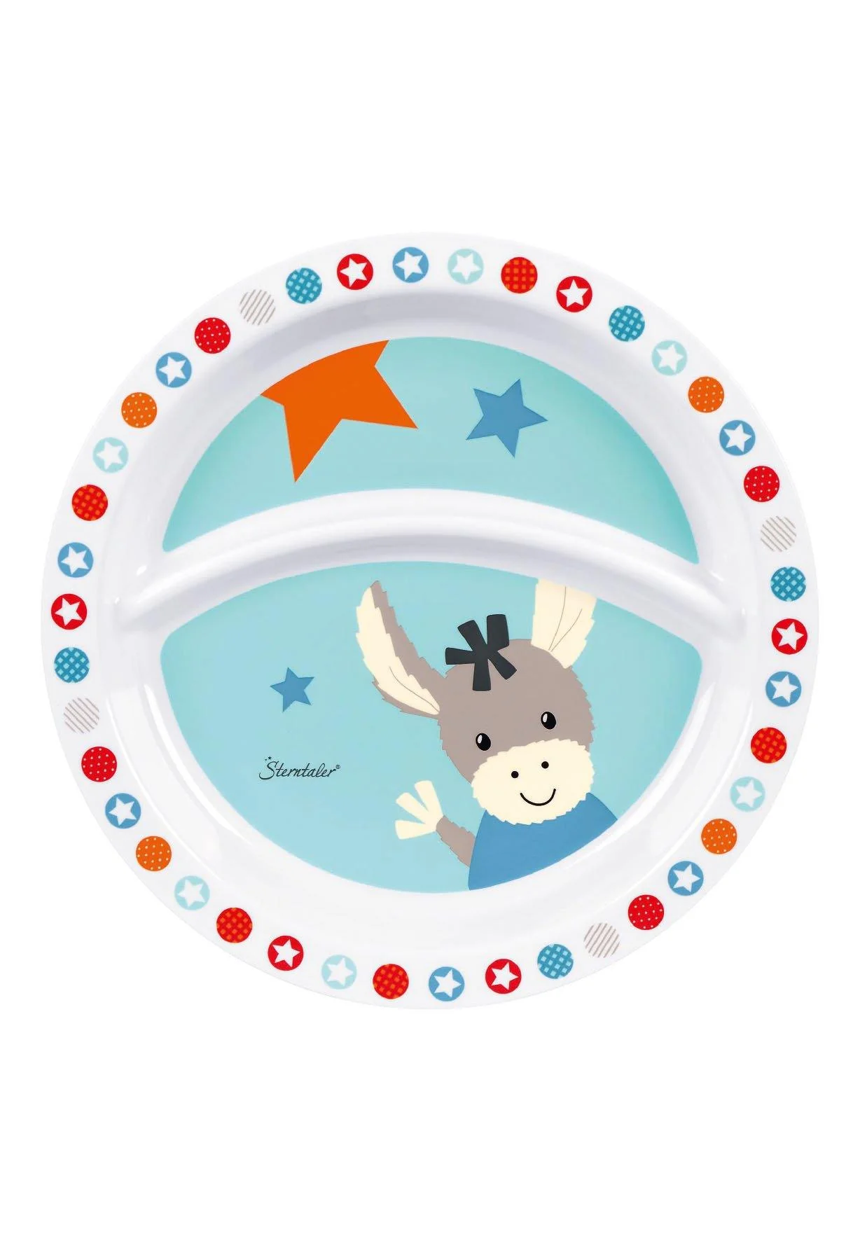 Kindergeschirr-Set Esel Emmi in Blau
