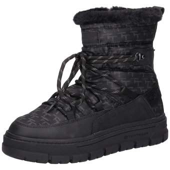 Tom Tailor Winter Boots in schwarz