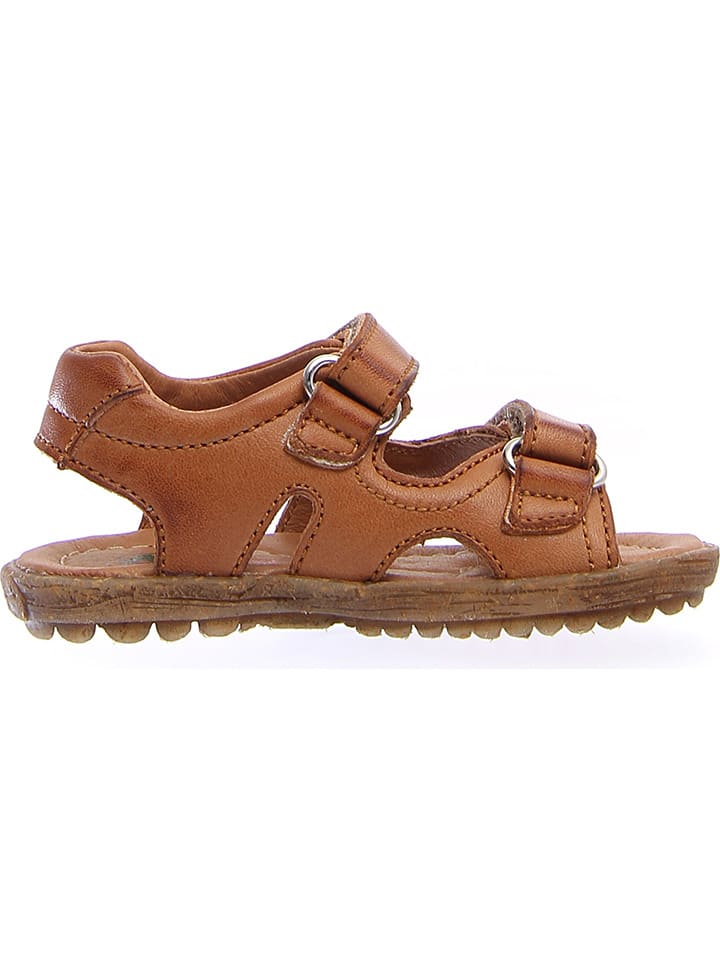 Naturino Leder-Sandalen in Hellbraun günstig kaufen