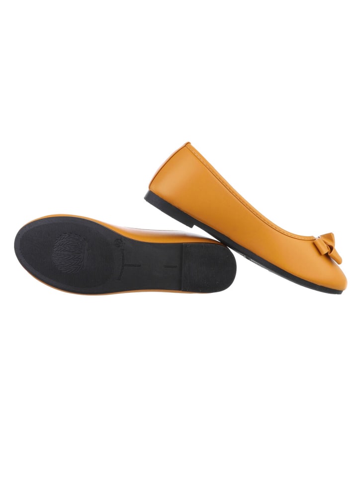 Ital-Design Ballerina in Orange günstig kaufen