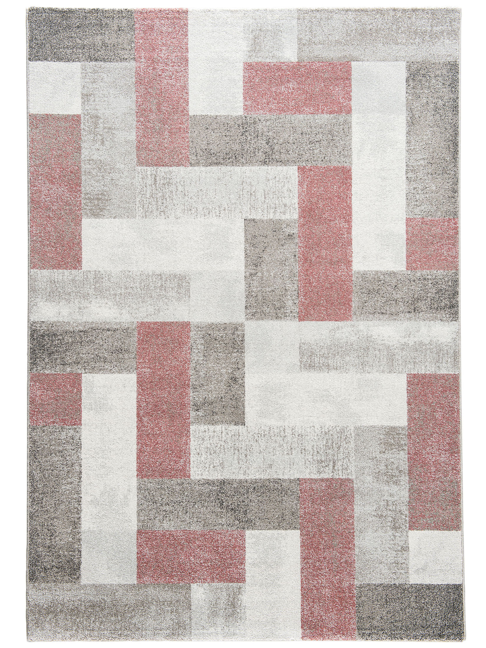 Urban Maze Moderner Teppich, Berry