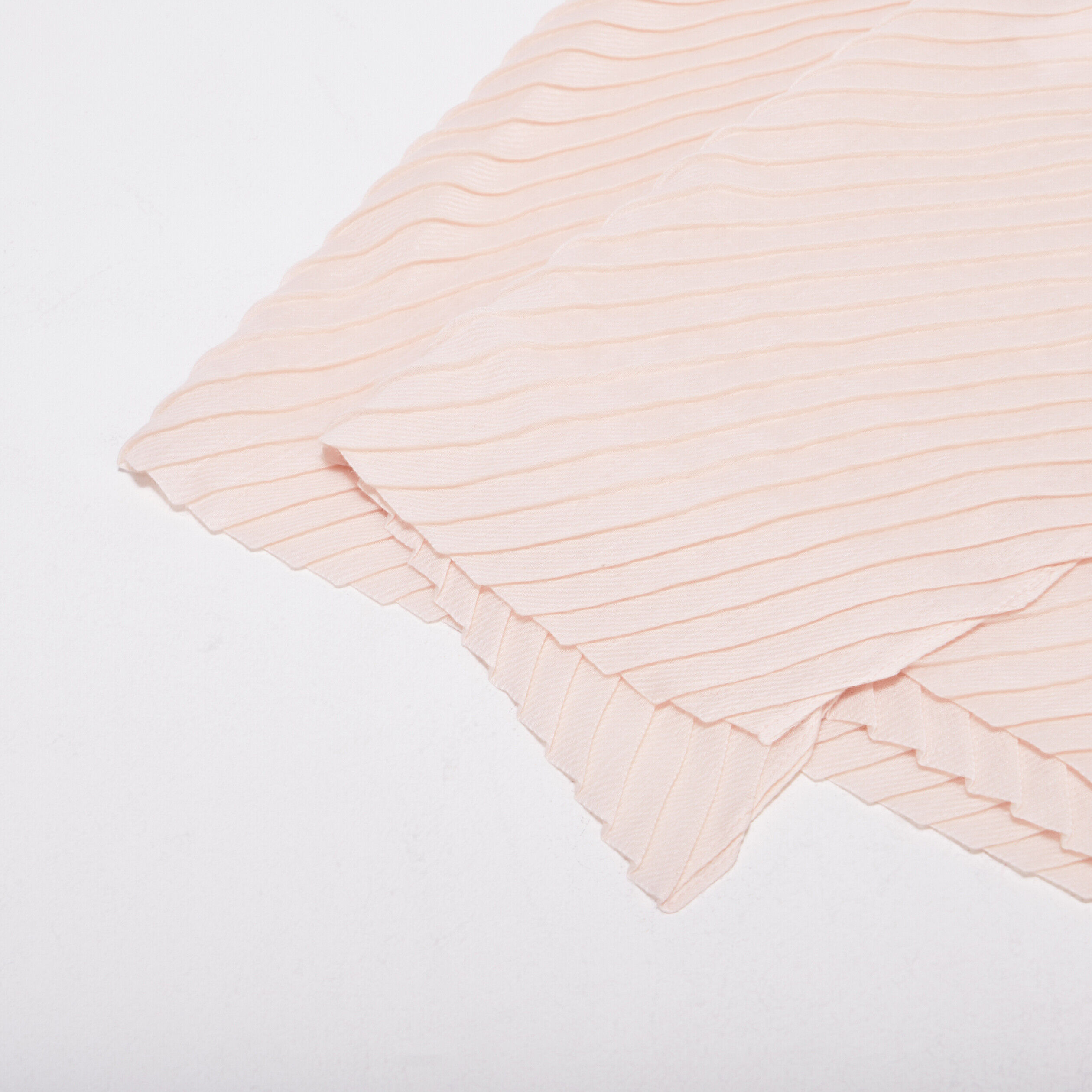 Foulard plissé rose clair femme | Cache Cache