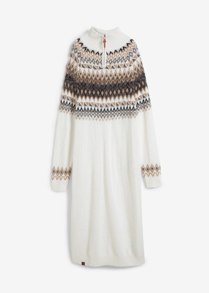 Norweger-Strickkleid